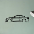 M4 2015 Convertible Classic Silhouette Metal Wall Art - Tinvibe
