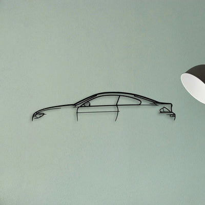 M6 E63 Classic Silhouette Metal Wall Art - Tinvibe