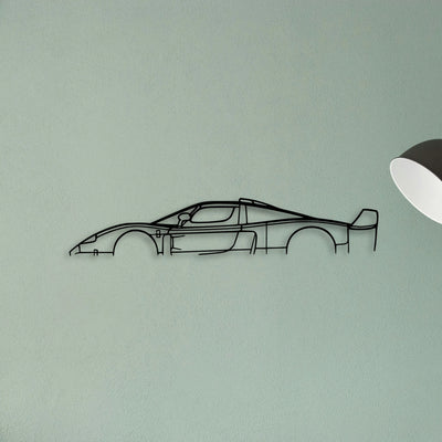 MC12 Classic Silhouette Metal Wall Art - Tinvibe
