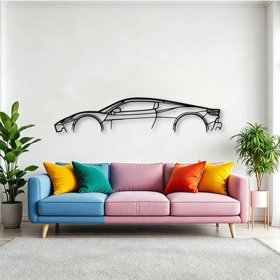 MC20 2 Classic Silhouette Metal Wall Art - Tinvibe