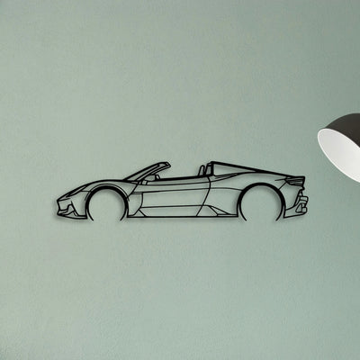 MC20 Cielo Classic Silhouette Metal Wall Art - Tinvibe