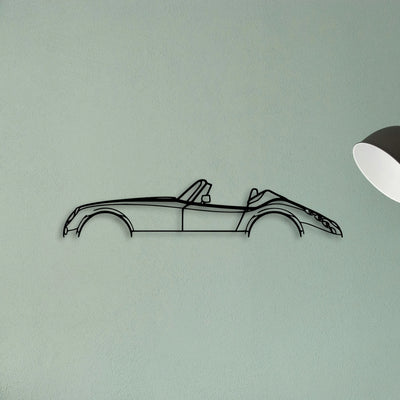 MF3 1998 Classic Silhouette Metal Wall Art - Tinvibe