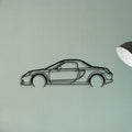 MR2 2003 Classic Silhouette Metal Wall Art - Tinvibe