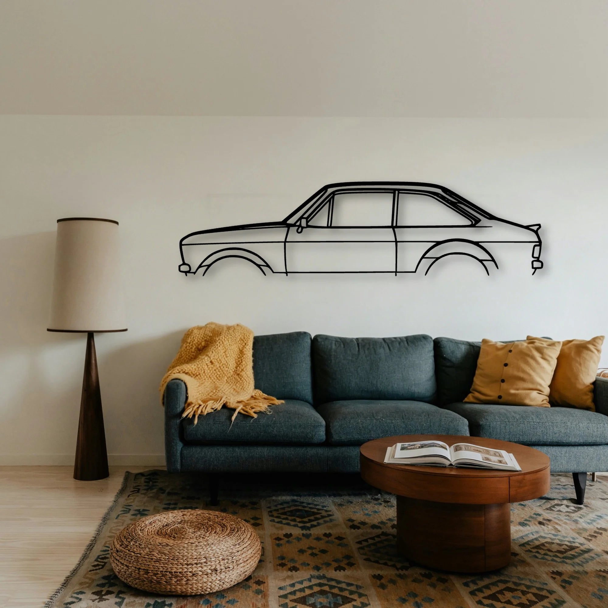 MST Escort MK2 2021 Classic Silhouette Metal Wall Art - Tinvibe