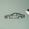 Manta GSI 1988 Classic Silhouette Metal Wall Art - Tinvibe