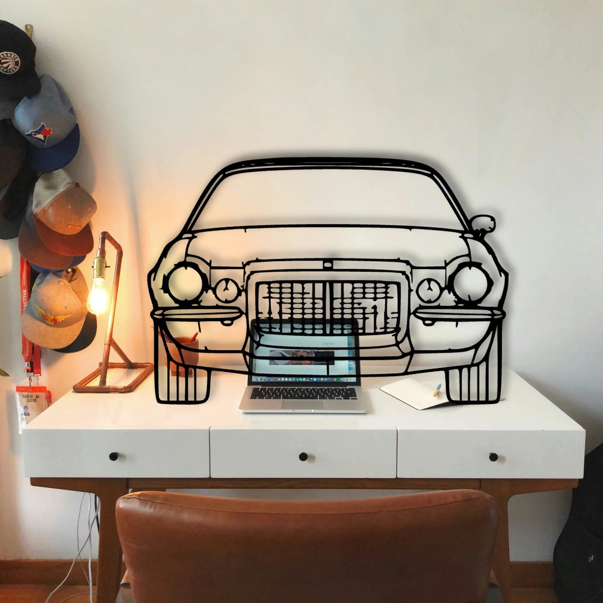 Maro Z28 1972 Classic Silhouette Metal Wall Art - Tinvibe