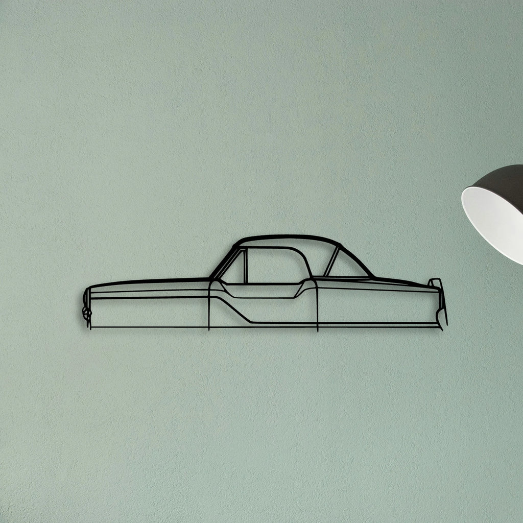 Metropolitan 1956 Classic Silhouette Metal Wall Art - Tinvibe