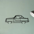 Metropolitan 1960 Classic Silhouette Metal Wall Art - Tinvibe