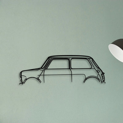 Mini Classic Silhouette Metal Wall Art - Tinvibe