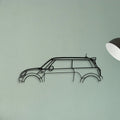 Mini GP2 2013 Classic Silhouette Metal Wall Art - Tinvibe