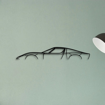 Miura Classic Silhouette Metal Wall Art - Tinvibe