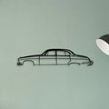 MK10 1965 Classic Silhouette Metal Wall Art - Tinvibe