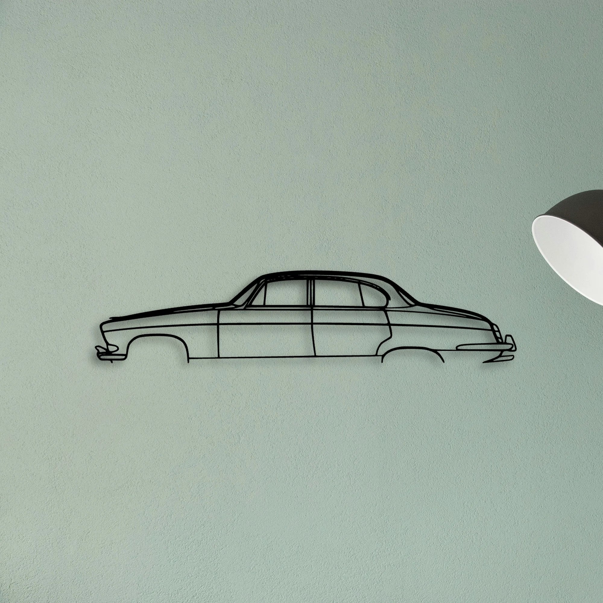 MK10 1965 Classic Silhouette Metal Wall Art - Tinvibe