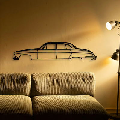 MK10 1965 Classic Silhouette Metal Wall Art - Tinvibe