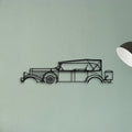 Model 43 1931 Classic Silhouette Metal Wall Art - Tinvibe