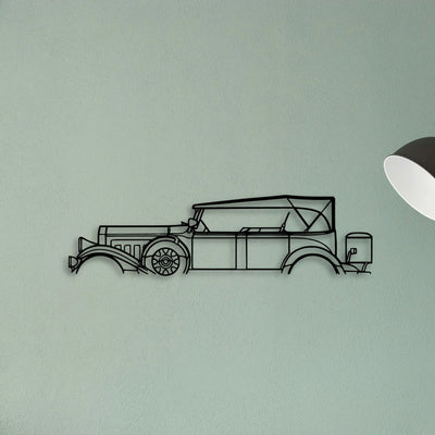 Model 43 1931 Classic Silhouette Metal Wall Art - Tinvibe