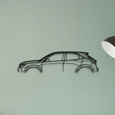 Mokka 2022 Classic Silhouette Metal Wall Art - Tinvibe