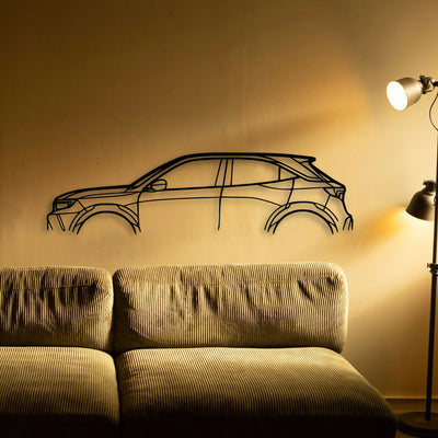 Mokka 2022 Classic Silhouette Metal Wall Art - Tinvibe