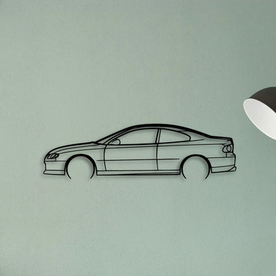 Monaro V8 Classic Silhouette Metal Wall Art - Tinvibe
