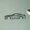 Mustang 2014 Classic Silhouette Metal Wall Art - Tinvibe