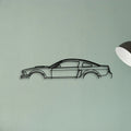 Mustang Shelby GT 2007 Classic Silhouette Metal Wall Art - Tinvibe