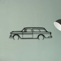 Nomad 1955 Classic Silhouette Metal Wall Art - Tinvibe