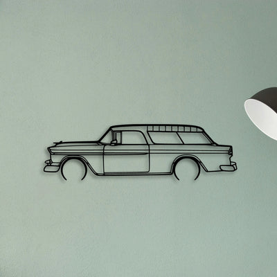 Nomad 1955 Classic Silhouette Metal Wall Art - Tinvibe