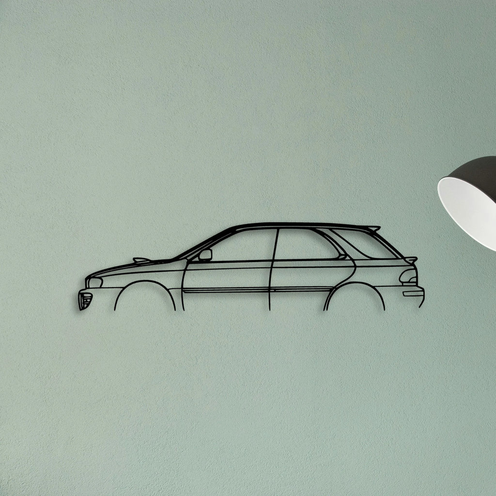 Outback 2000 Classic Silhouette Metal Wall Art - Tinvibe