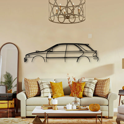 Outback 2000 Classic Silhouette Metal Wall Art - Tinvibe