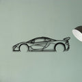P1 Classic Silhouette Metal Wall Art - Tinvibe