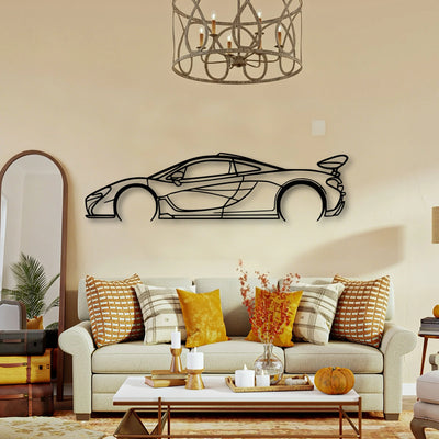 P1 Classic Silhouette Metal Wall Art - Tinvibe