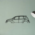 PT Cruiser GT 2005 Classic Silhouette Metal Wall Art - Tinvibe