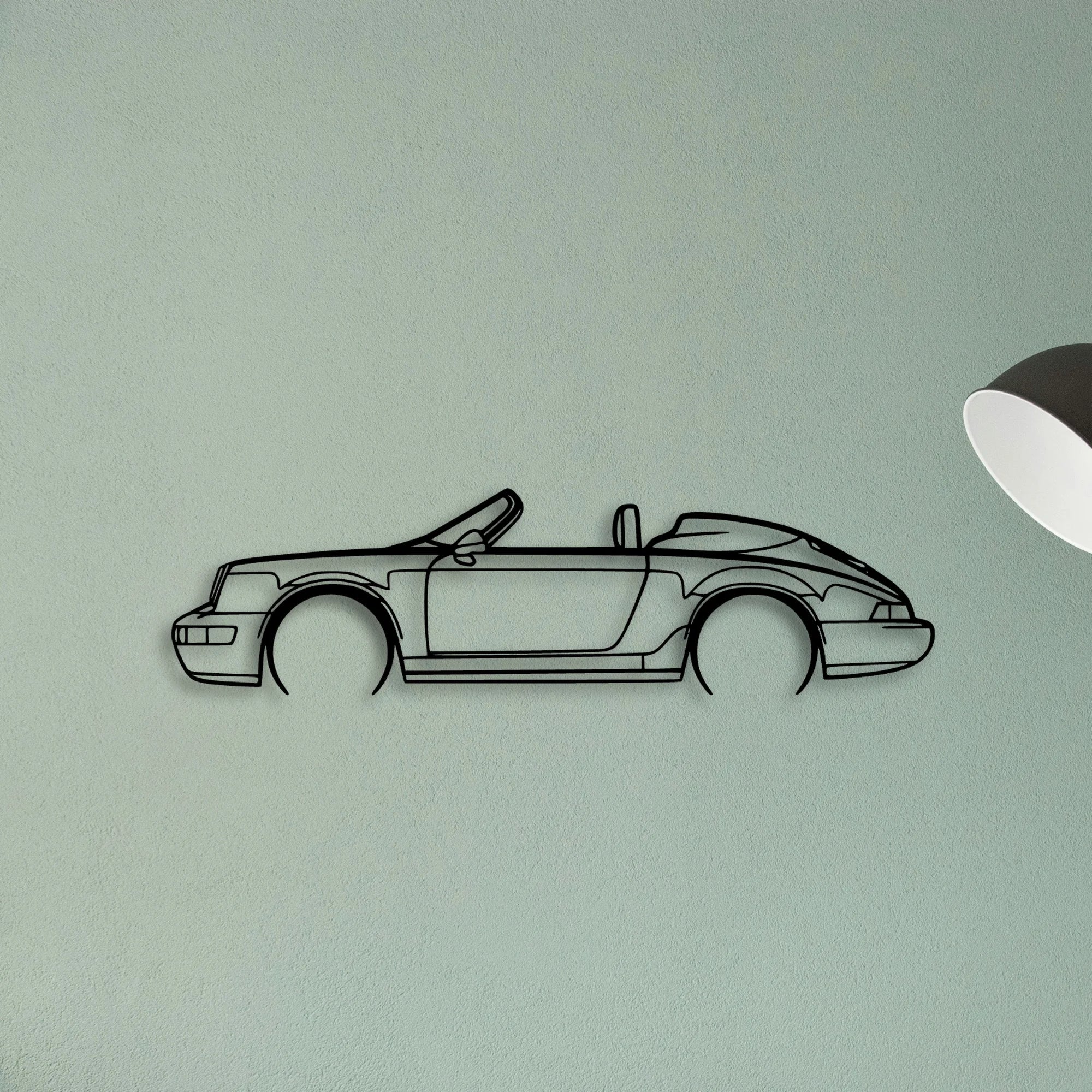 P Generation 3 2 Classic Silhouette Metal Wall Art - Tinvibe