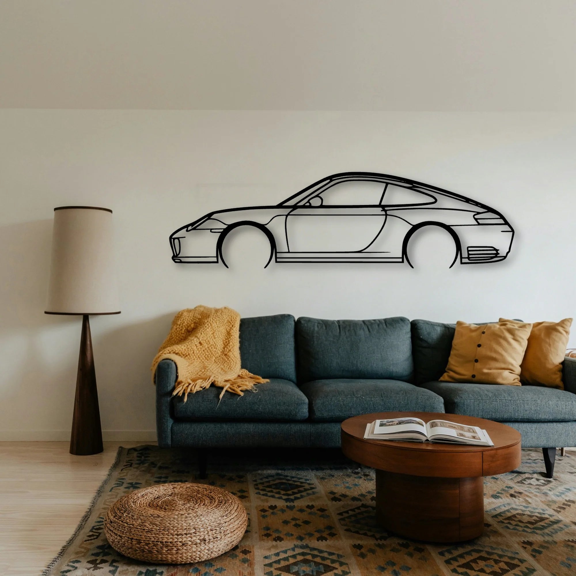 P Generation 5 2 Classic Silhouette Metal Wall Art - Tinvibe