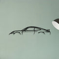 P Generation 7 Classic Silhouette Metal Wall Art - Tinvibe