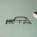 Phaeton 1930 Classic Silhouette Metal Wall Art - Tinvibe