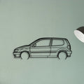 Polo 1995 Classic Silhouette Metal Wall Art - Tinvibe