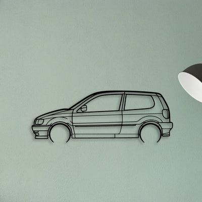 Polo 1995 Classic Silhouette Metal Wall Art - Tinvibe