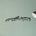 Portofino TOP Down Classic Silhouette Metal Wall Art - Tinvibe