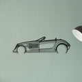 Prowler Classic Silhouette Metal Wall Art - Tinvibe