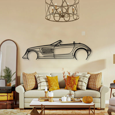 Prowler Classic Silhouette Metal Wall Art - Tinvibe