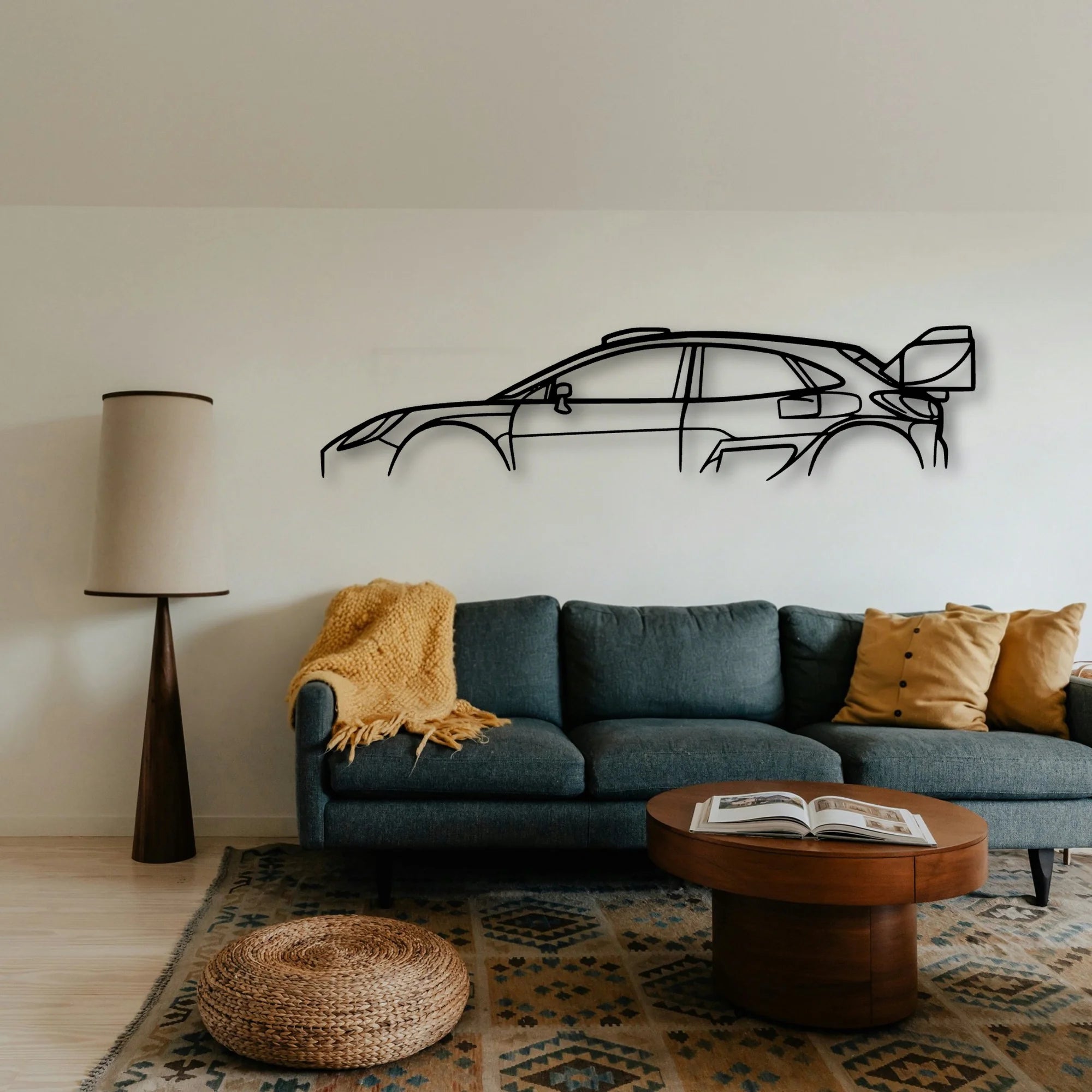 Puma RALLY1 Classic Silhouette Metal Wall Art - Tinvibe