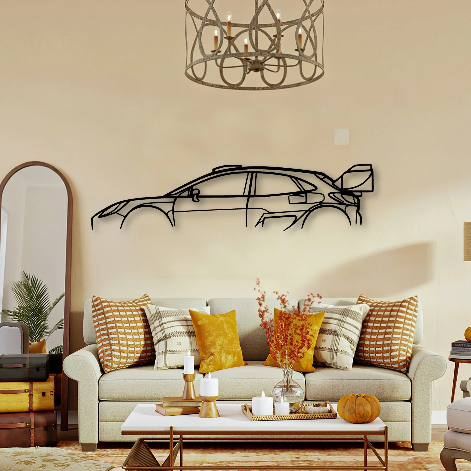 Puma RALLY1 Classic Silhouette Metal Wall Art - Tinvibe
