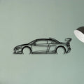 R8 LMS GT2 Classic Silhouette Metal Wall Art - Tinvibe