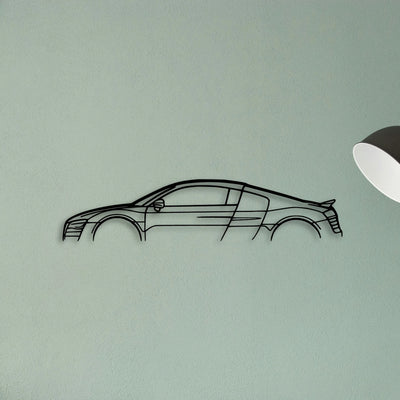 R8 LMX 2015 Classic Silhouette Metal Wall Art - Tinvibe