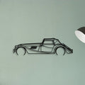 ROADSTER 2015 Classic Silhouette Metal Wall Art - Tinvibe