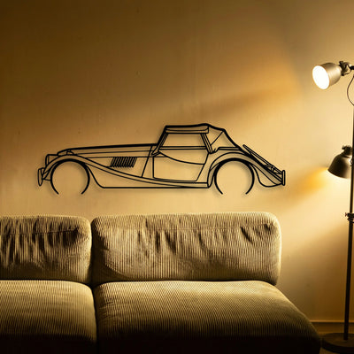 ROADSTER 2015 Classic Silhouette Metal Wall Art - Tinvibe