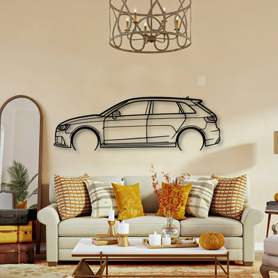 RS3 2016 Classic Silhouette Metal Wall Art - Tinvibe