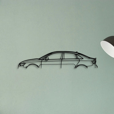 RS3 2018 2 Classic Silhouette Metal Wall Art - Tinvibe