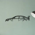 RS3 LMS TCR Classic Silhouette Metal Wall Art - Tinvibe